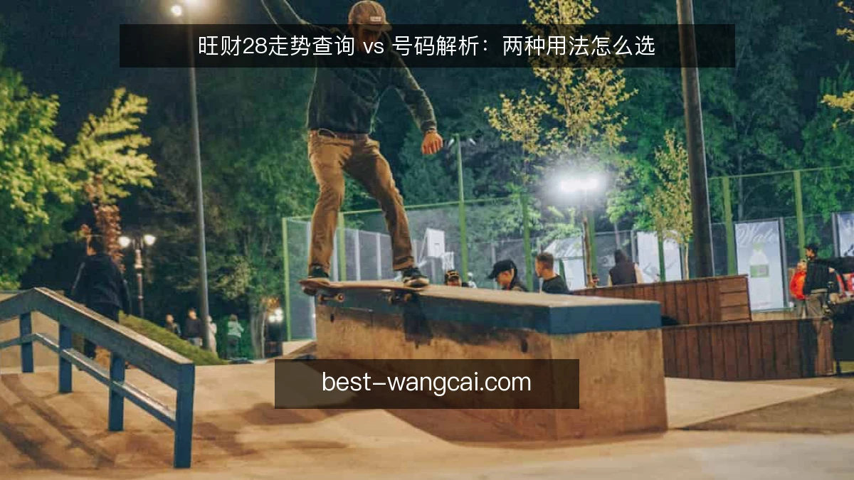旺财28走势查询 vs 号码解析：两种用法怎么选